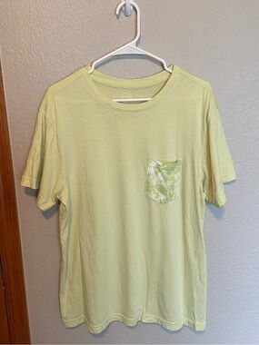 Tie dye pocket tee